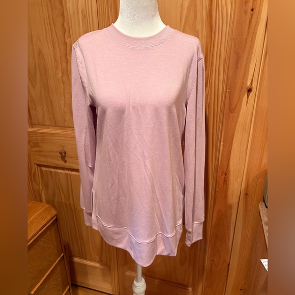 Jockey Women's Light Pink Sweatshirt - Picture 1 of 11